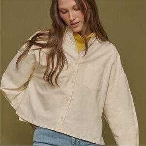 Tradlands Cream Box Button Up